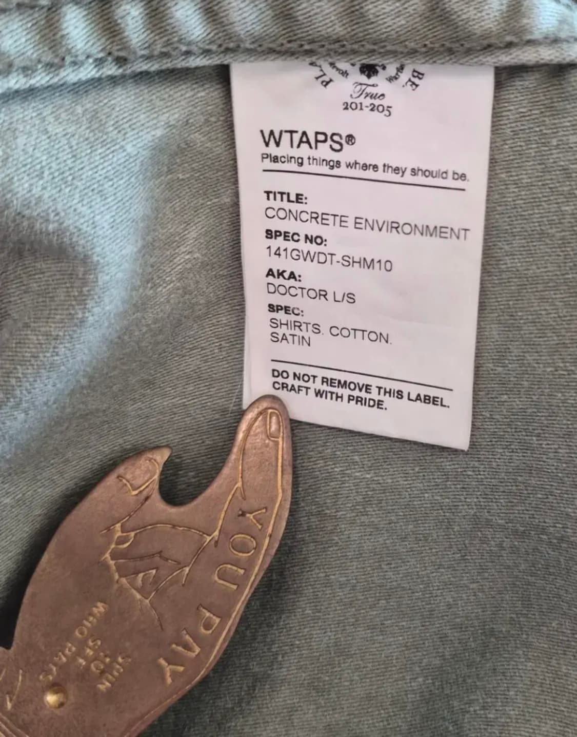 2014ss WTAPS DOCTOR CROSSBONE SHIRT
(1) 상품이미지7
