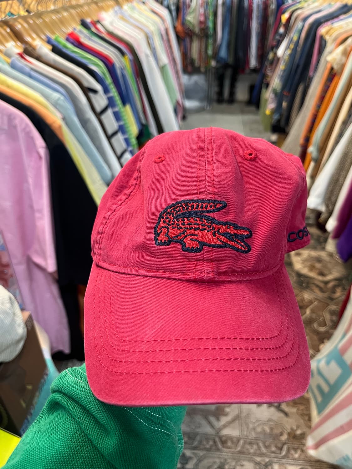 LACOSTE 빈티지 트러커캡 볼캡 스냅백 상품이미지1