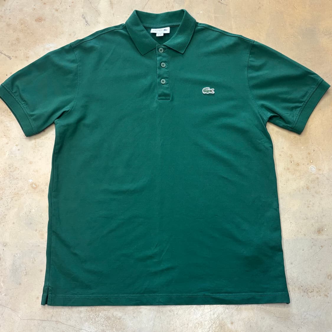 2XL 라코스테 그린 카리 반팔티 상품이미지2