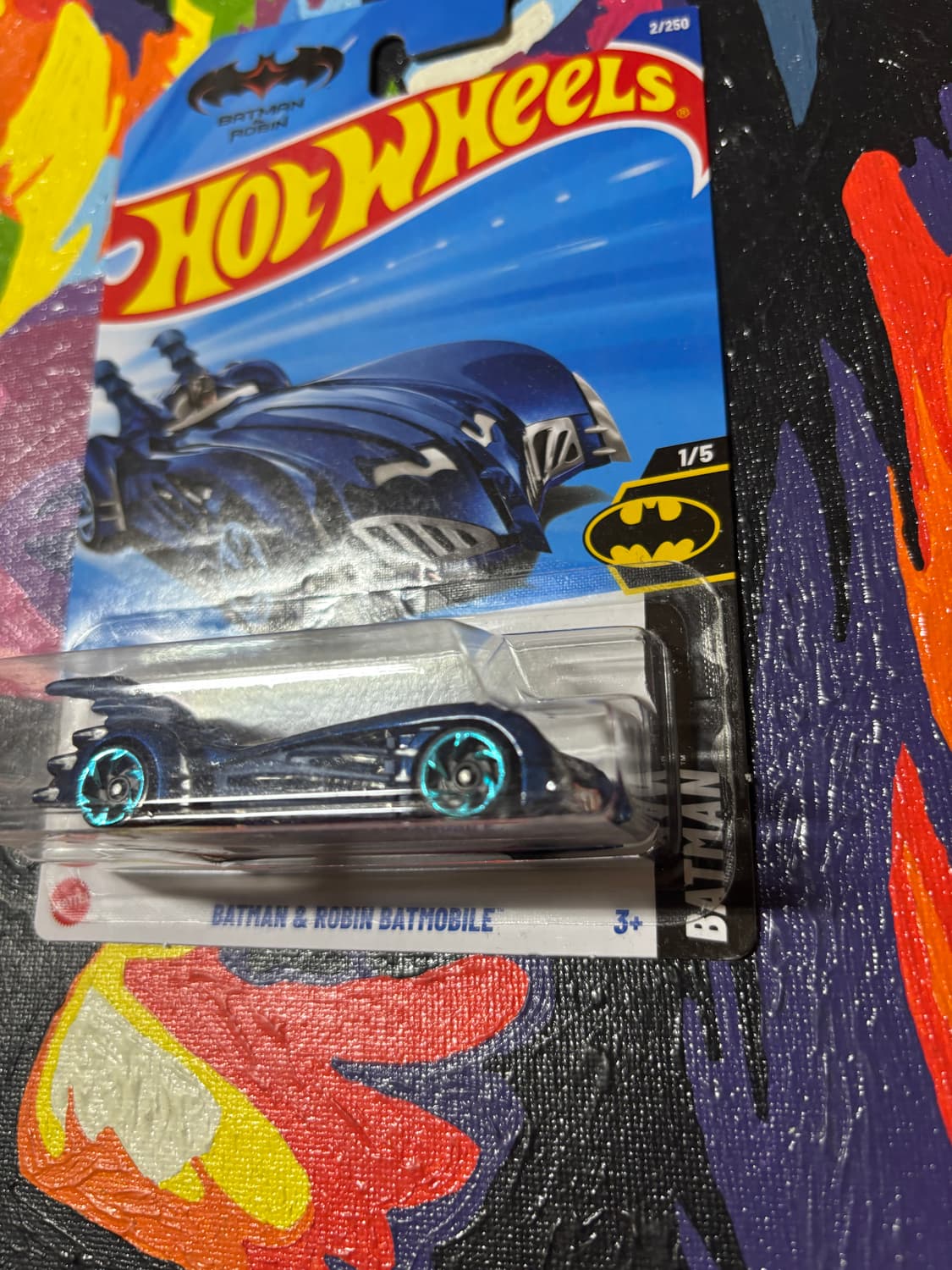 미개봉) 배트맨 로빈 배트모빌 다이캐스트 핫휠 인테리어 소품 상품이미지3