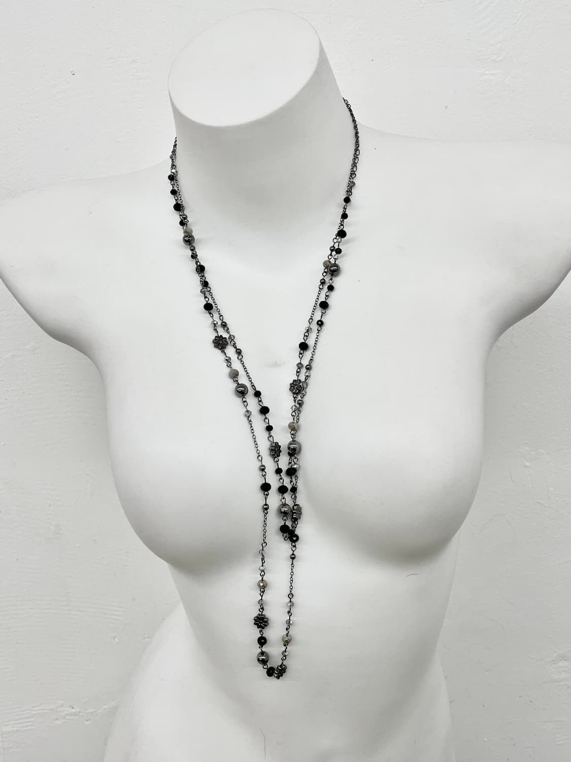 블랙페어리 원석 레이어드 네크리스 상품이미지5