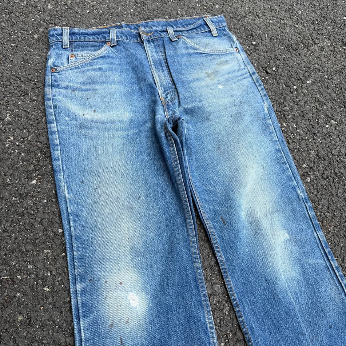 90s Vintage Levis 517 Bootcut Orange Tap 상품이미지3
