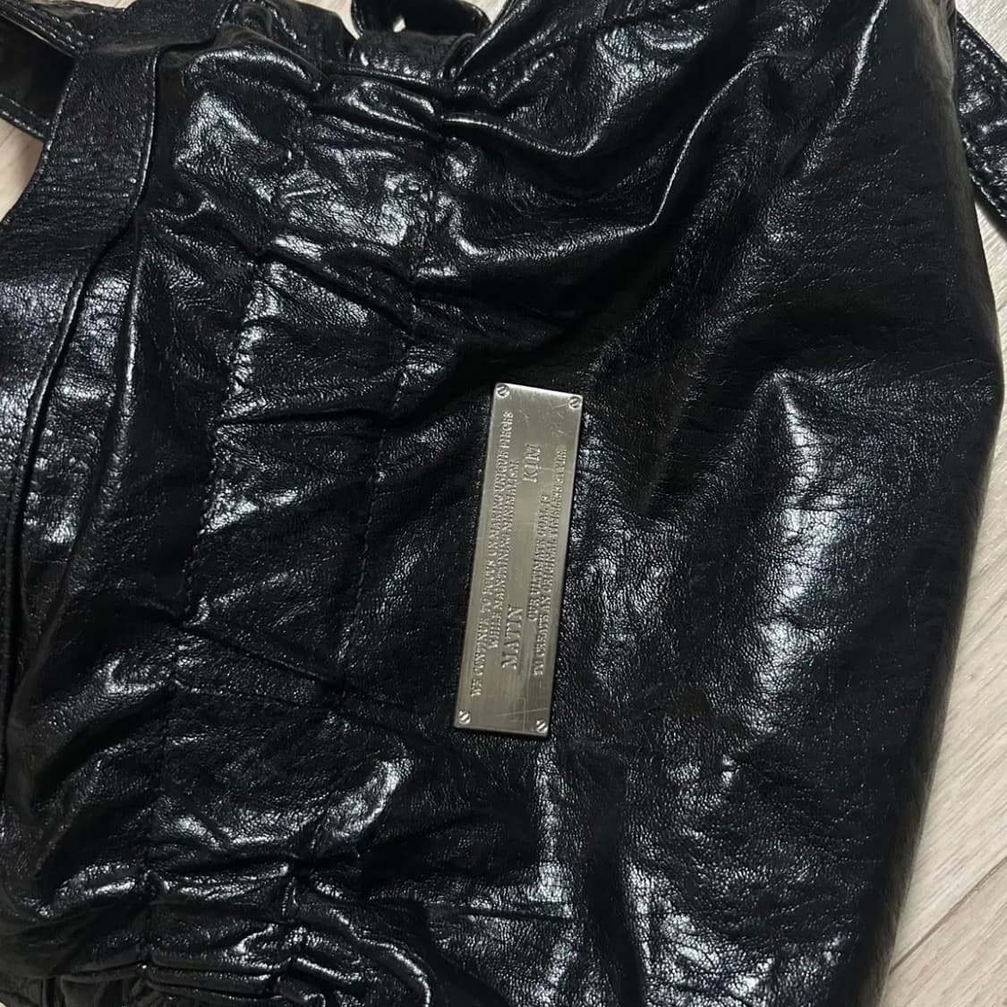 마뗑킴 24시즌 레더 씨쉘 미니백 상품이미지2