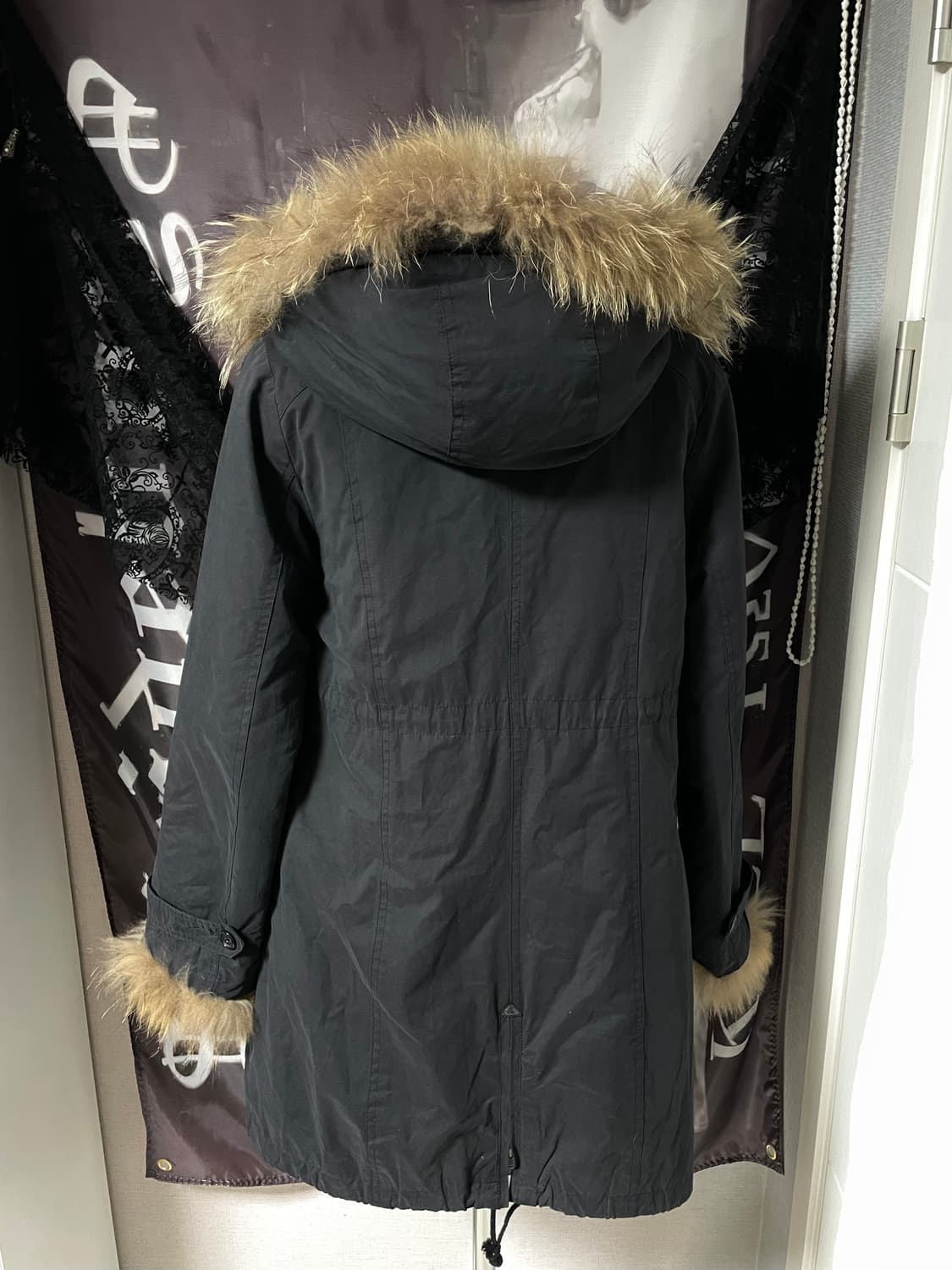 Fur Hoodie Cargo Jacket 빈티지야상그런지페어리히피펑크 상품이미지4