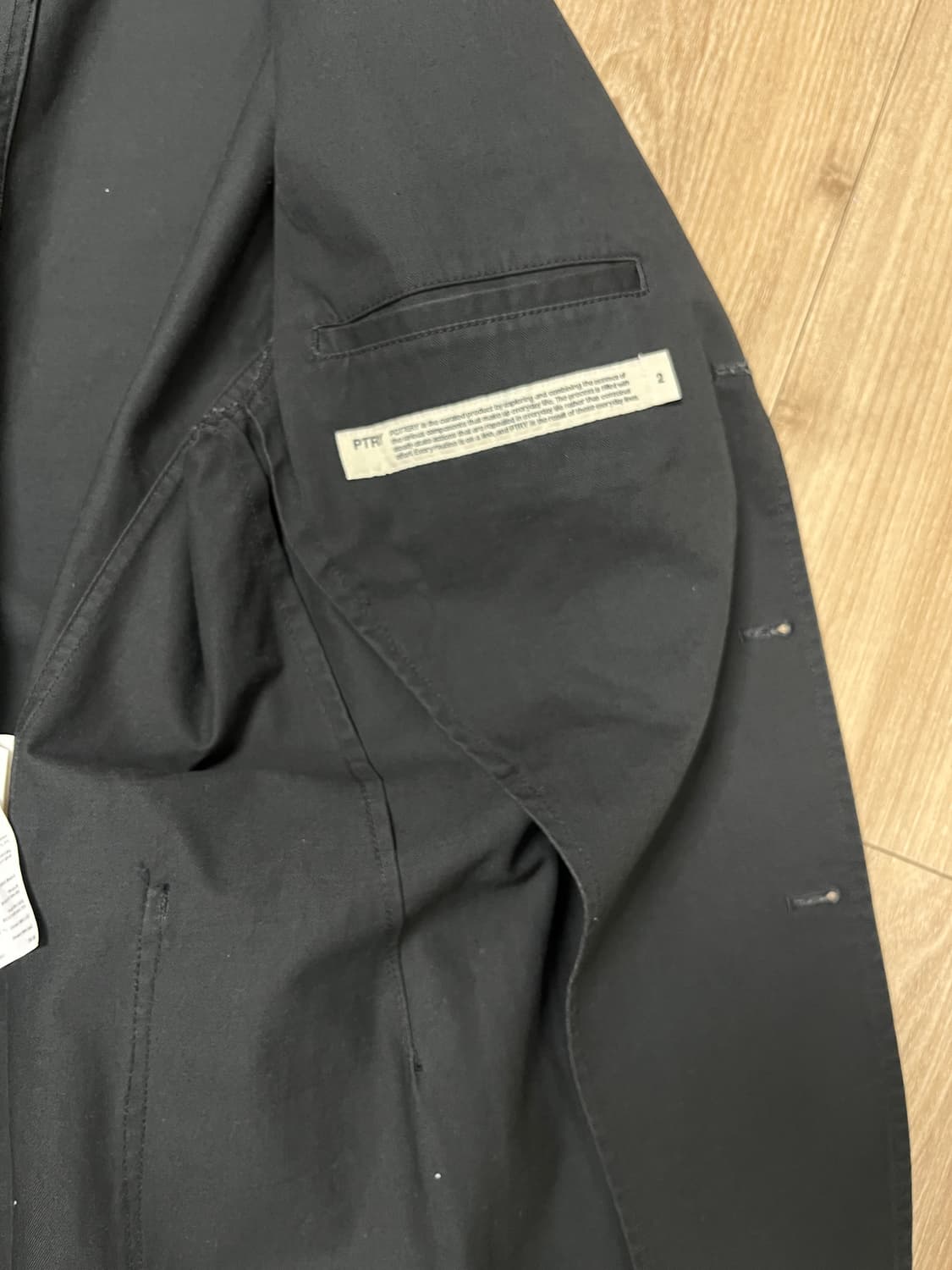 Pottery 포터리 코튼자켓 차콜 2사이즈 상품이미지4