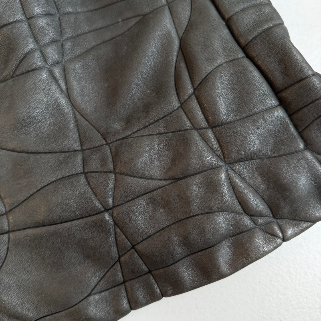 아르마니 꼴레지오니 리얼레더 양가죽 락 시크 가죽자켓 상품이미지7