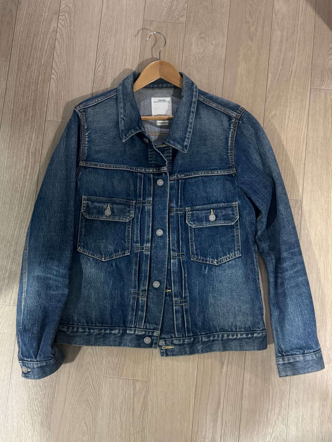 비즈빔 visvim SS101 JKT DMGD-1001  3사이즈 팝니다 상품이미지1