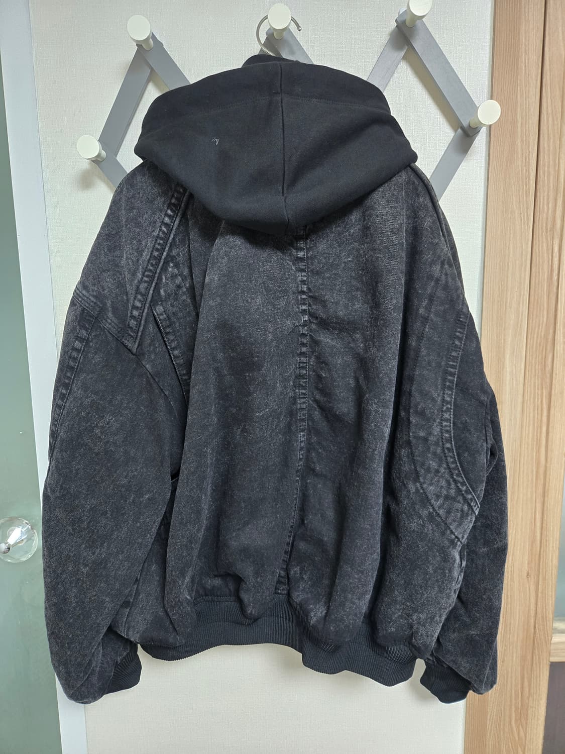 준지 데님 후드 마원 상품이미지2