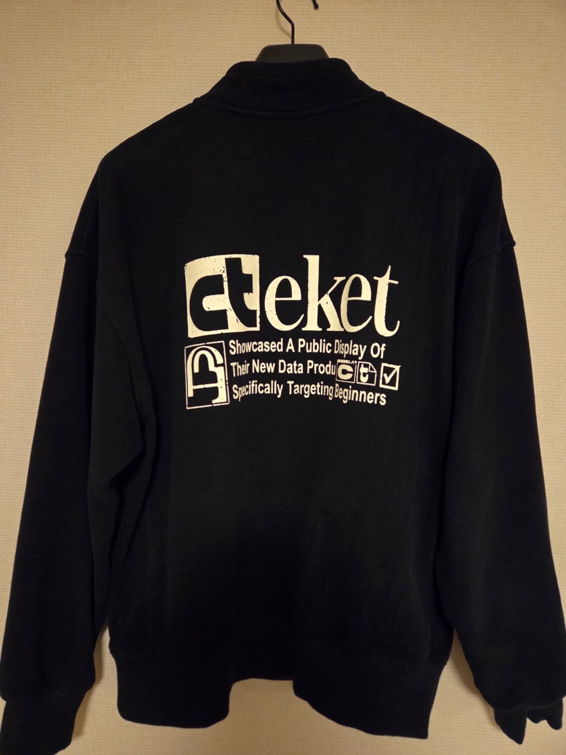 테켓 하프집업 스웨트셔츠 M사이즈 상품이미지2