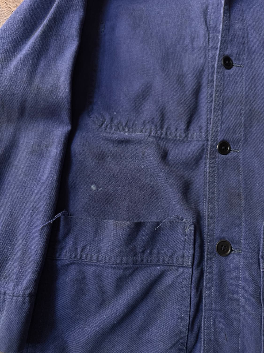 [S]90's 빈티지 페이딩 프렌치 워크자켓 상품이미지4