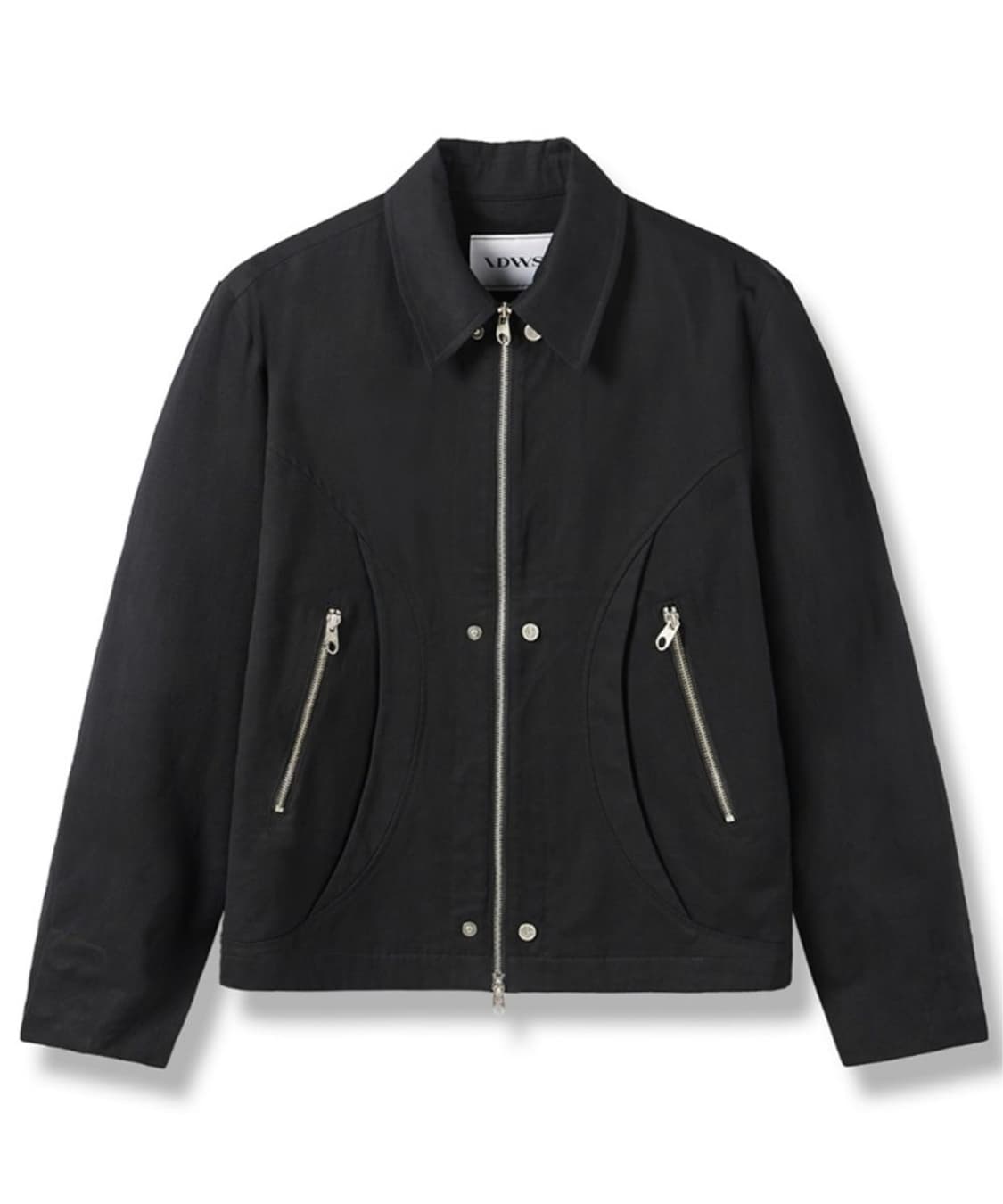 아이돈워너셀 멀티집업 코튼 절개 라인 이중지퍼 집업 자켓 1 상품이미지6