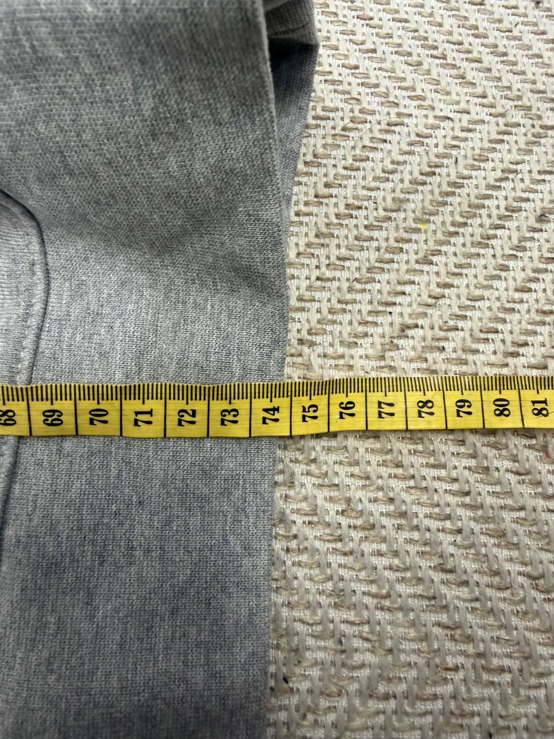 정품) APC 아페쎄 남성 회색 맨투맨 XL 상품이미지8