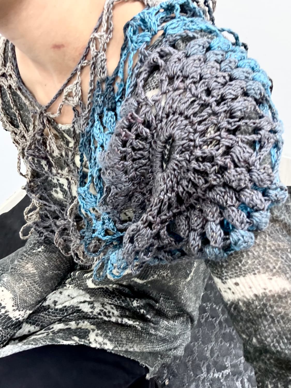 “Vintage” net Scarf 상품이미지3