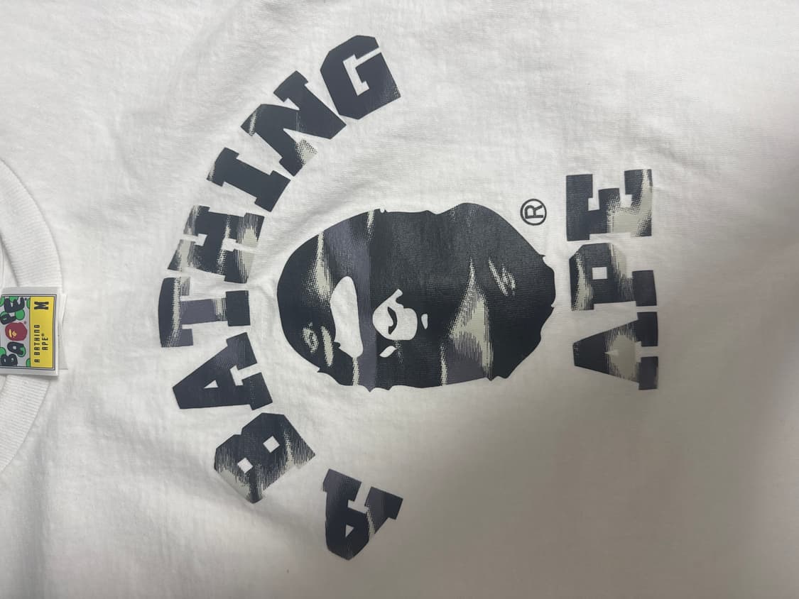 베이프 스크린 카모 티셔츠 M 상품이미지2