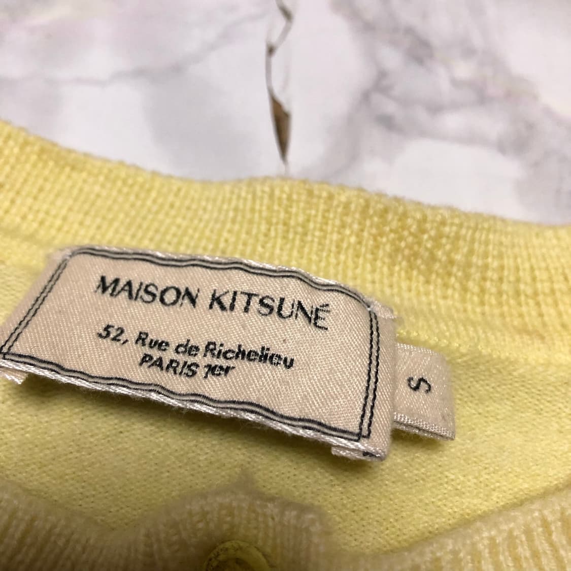 메종키츠네 가디건 폭스헤드 여성용 상품이미지5