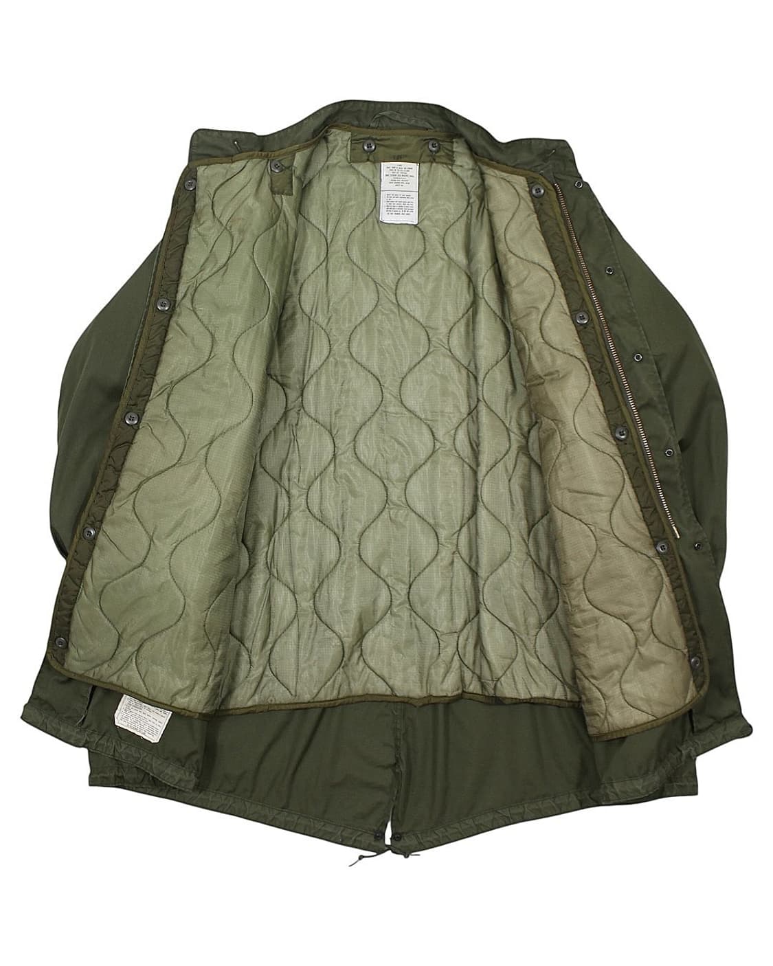 1970s US Army 미군 M-65 피쉬테일 파카 개파카 밀리터리 상품이미지4