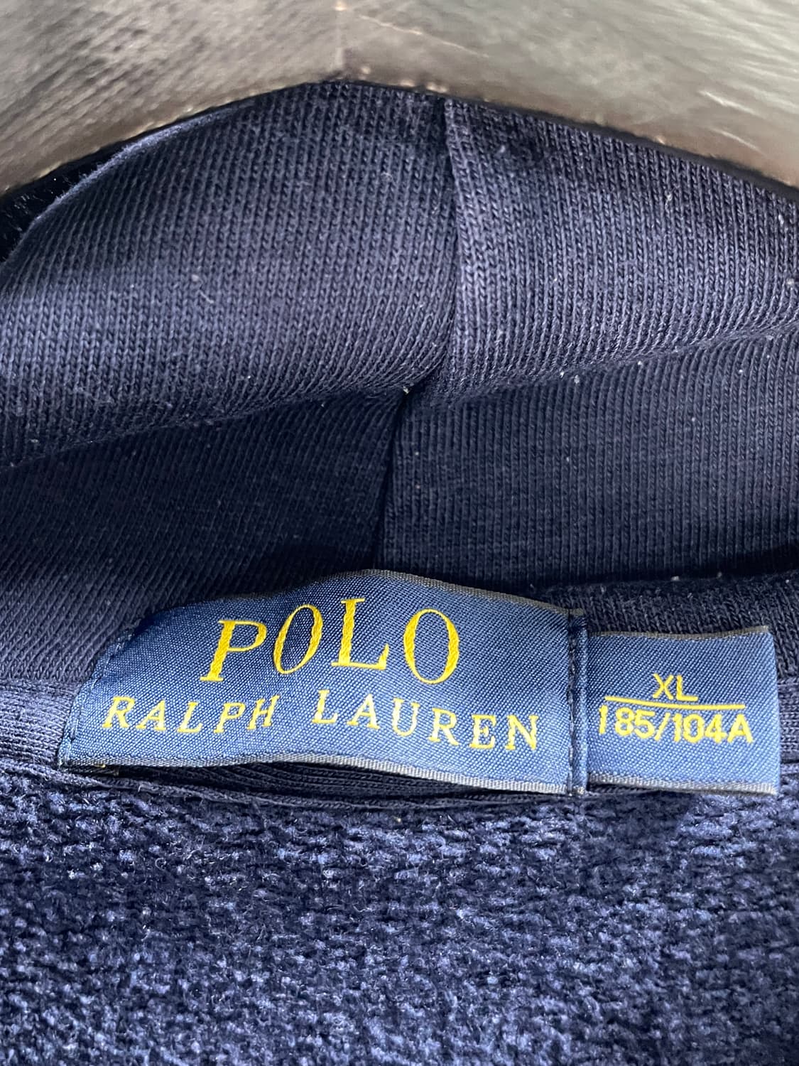 폴로 랄프로렌 빅포니 네이비 후드티 (on.477) 상품이미지4