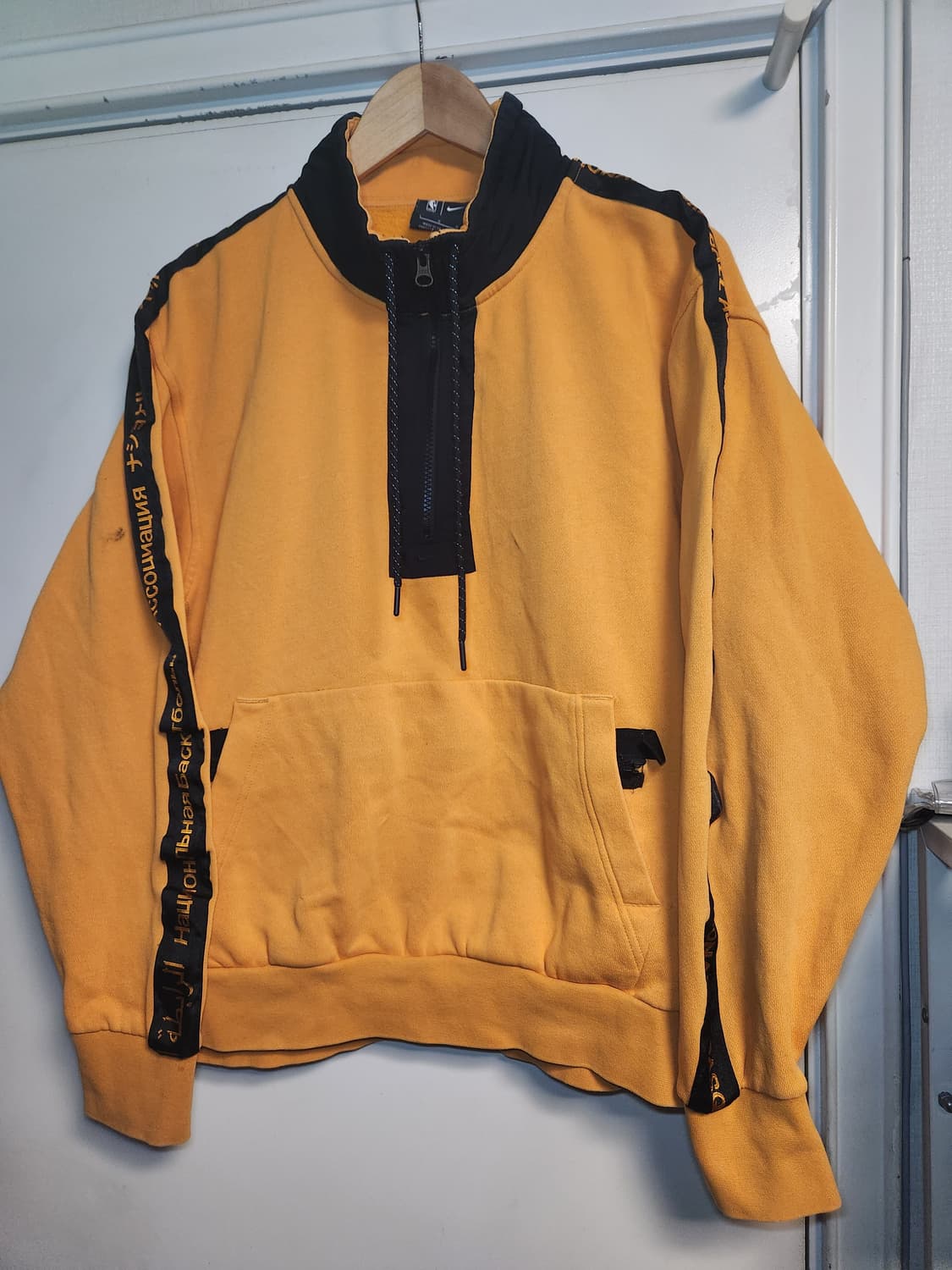 나이키xNBA N31 코트사이드 풀오버 하프집업 L 상품이미지1