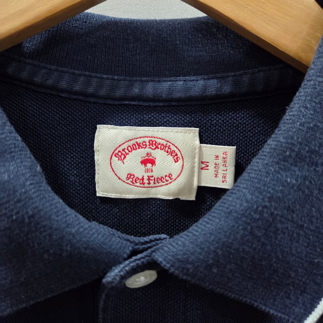 브룩스브라더스 피케 원포켓 카라티 M 상품이미지2