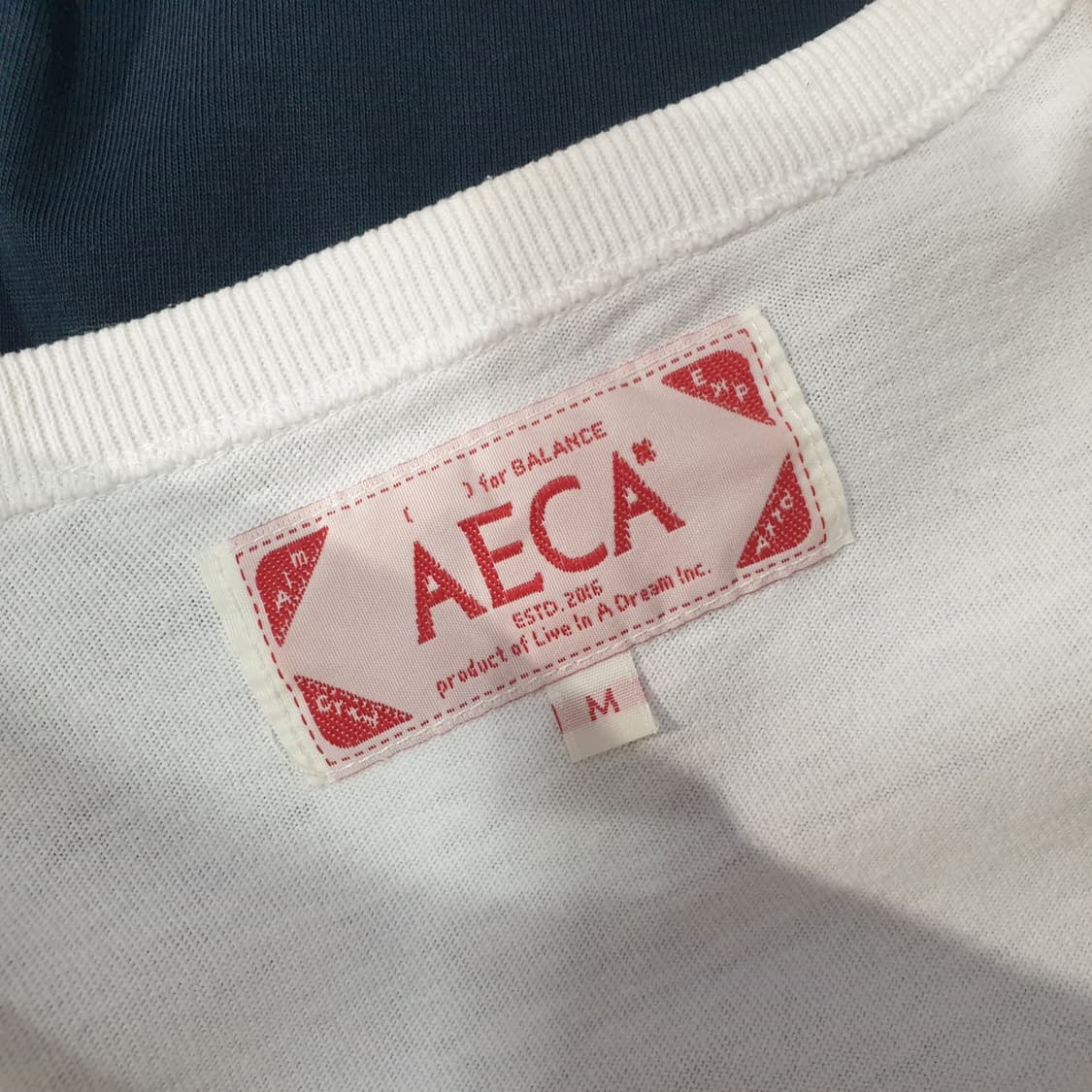 AECA 에이카 반팔 티셔츠 M 상품이미지4