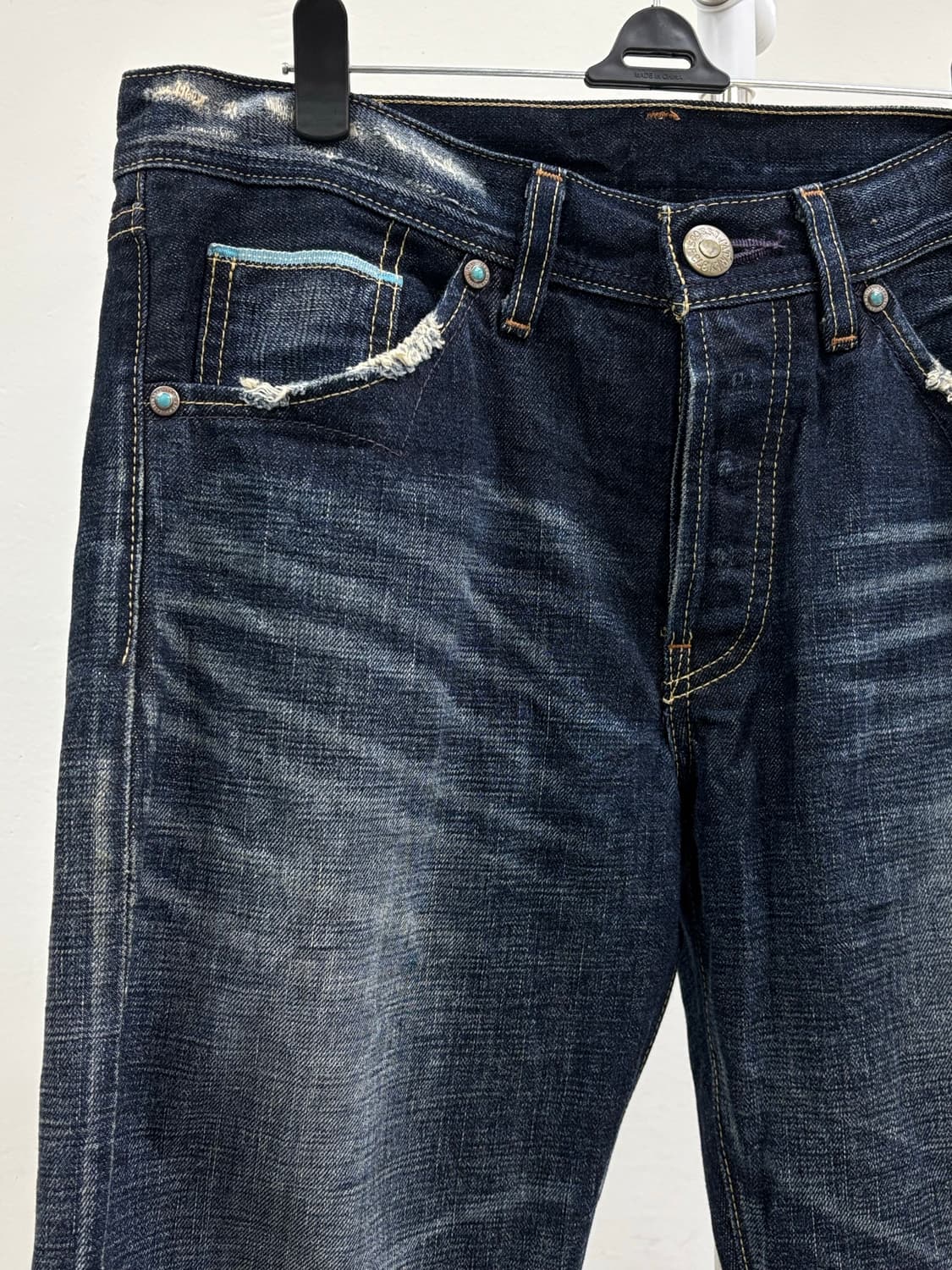 빈티지 리바이스 진청 플레어 팬츠 상품이미지5