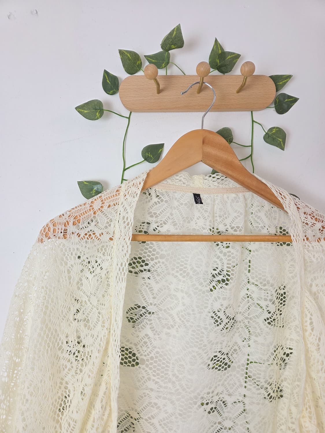 꽃 짜임 크로쉐 볼레로 가디건 상품이미지2