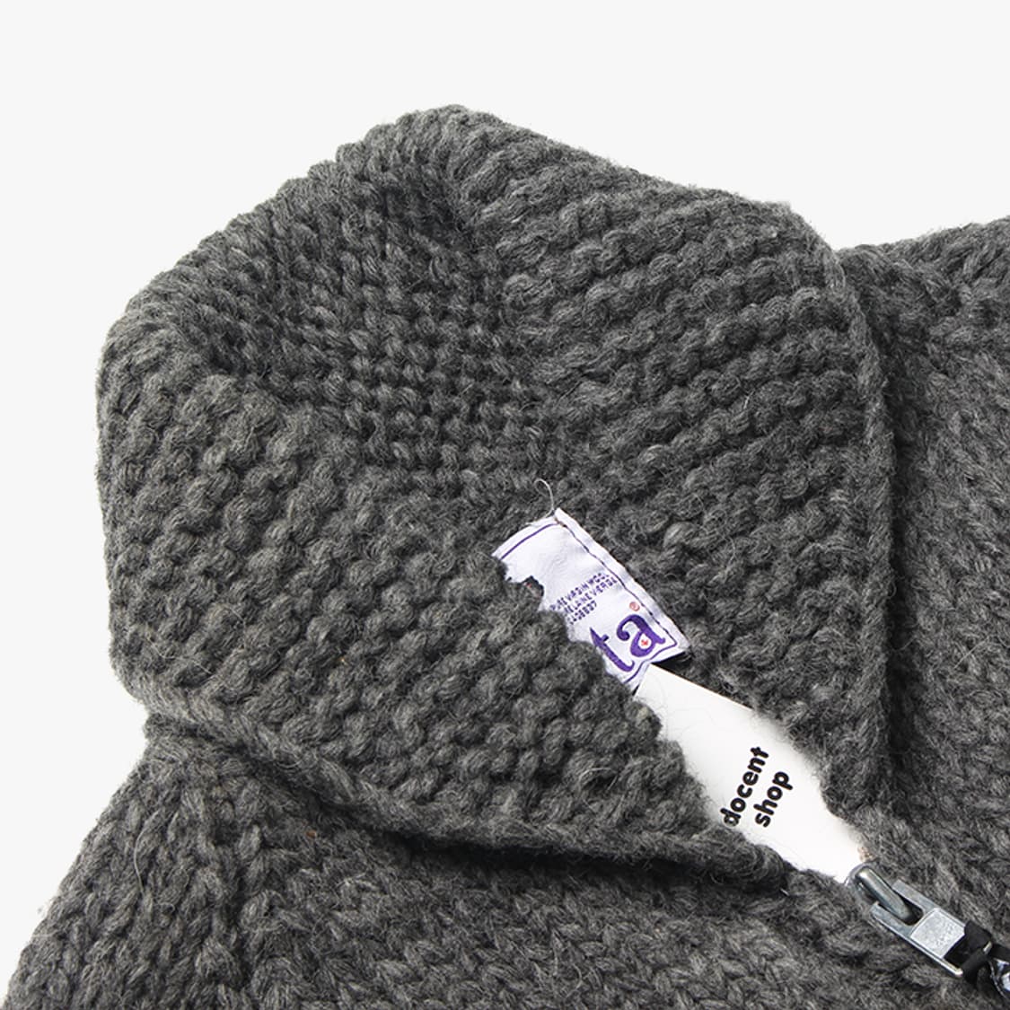  KANATA "Blue Knit Zip-up" 상품이미지6