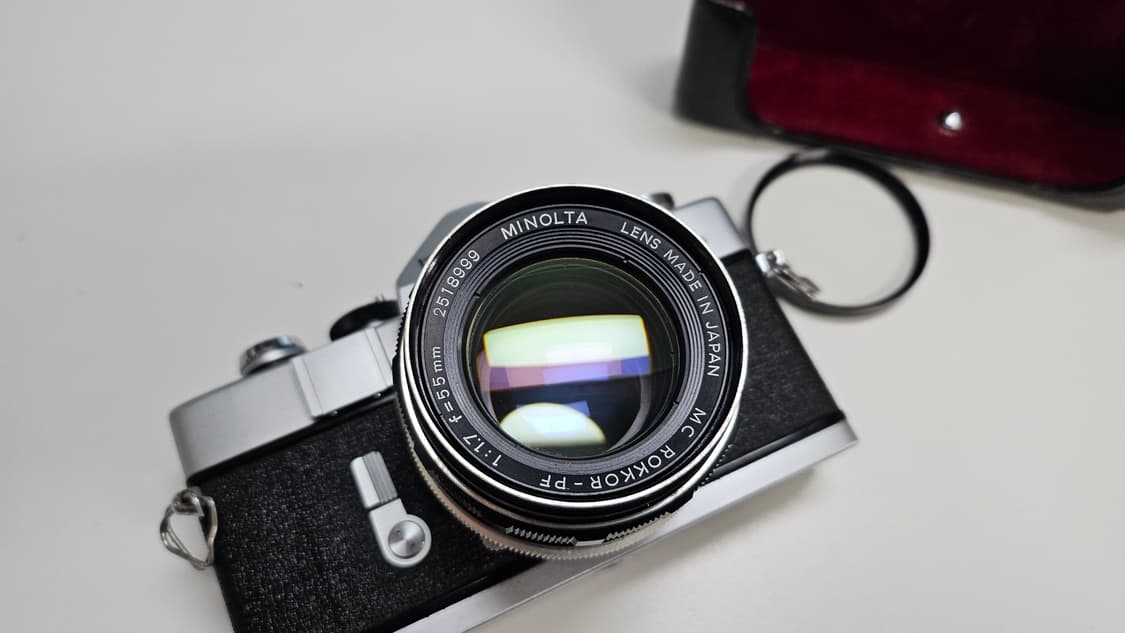 작례O 풀파츠 화보 명기 미놀타 SR-1S + 명품 로코르 1.7 렌즈  상품이미지7
