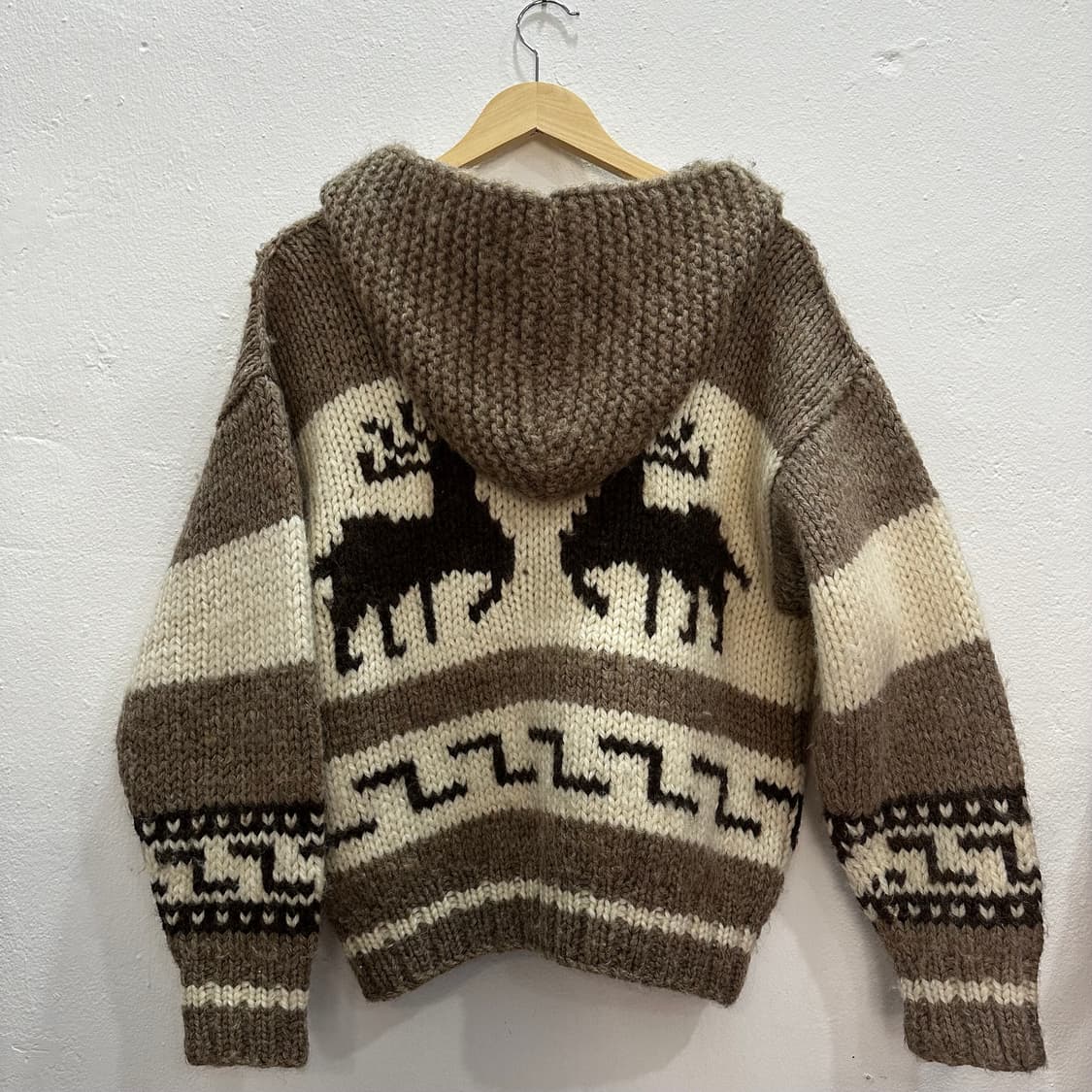 빈티지 코위찬 후디 가디건L 상품이미지6