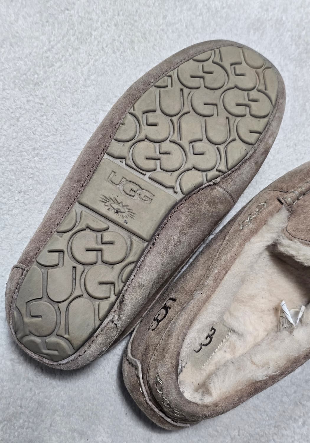 UGG 어그 모카신 슬리퍼 스웨이드 260 상품이미지6