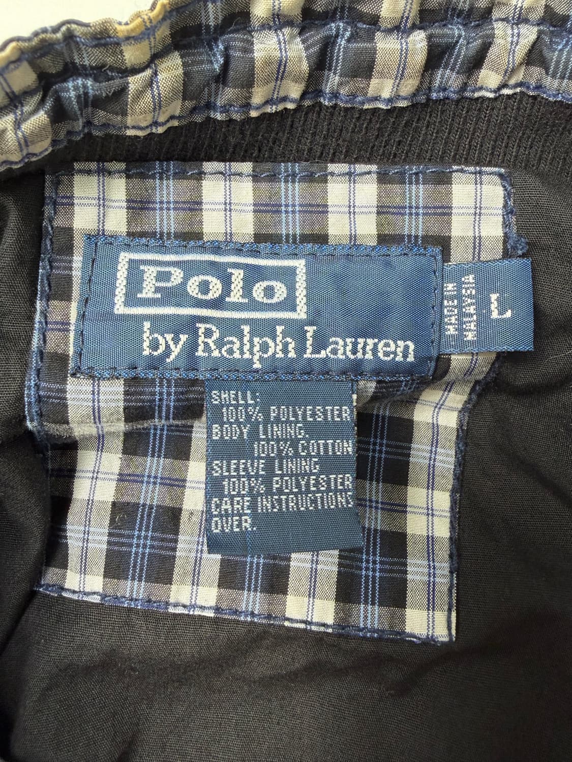 90s Polo Ralph Lauren Plaid Jacket 상품이미지3