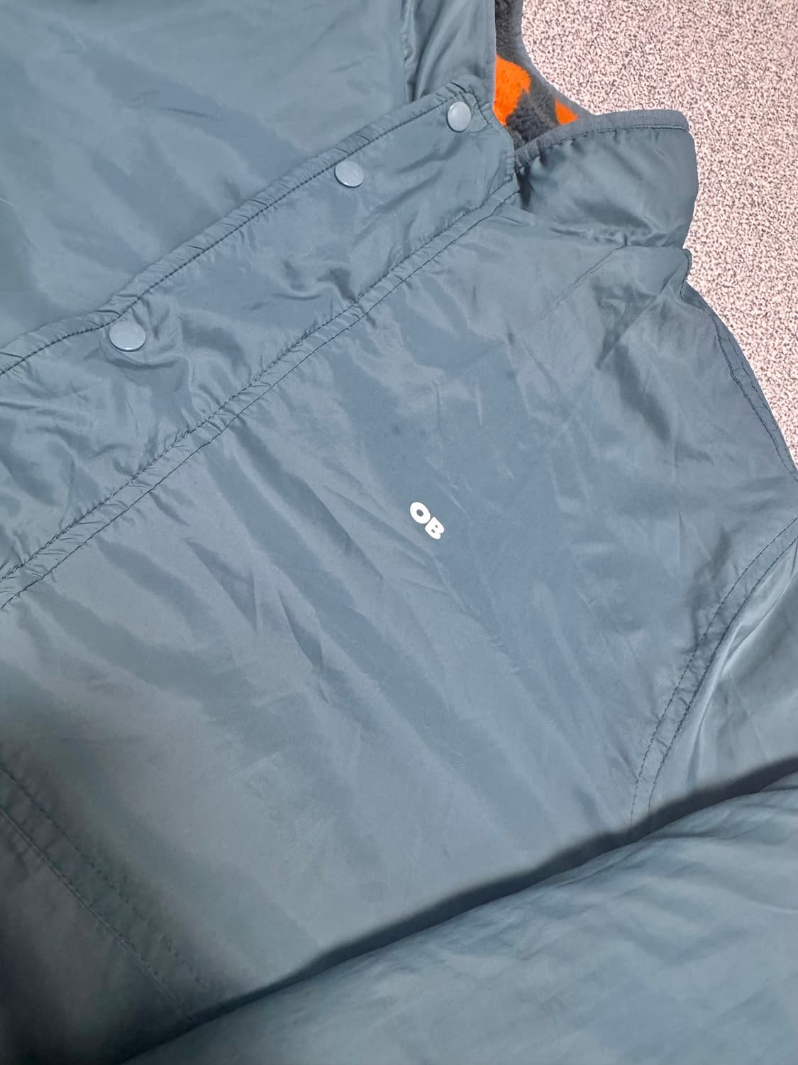 •OBEY 리버시블 오렌지 카모 자켓 상품이미지5