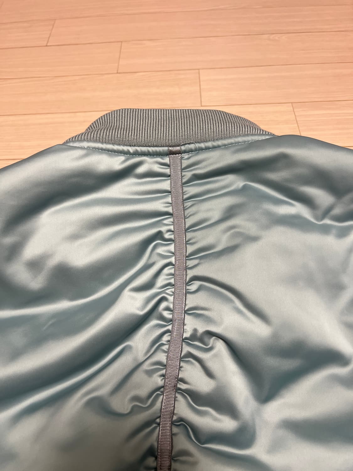 시스템 옴므 후드 항공점퍼 (MA-1) / 스카이블루 / 100 상품이미지8