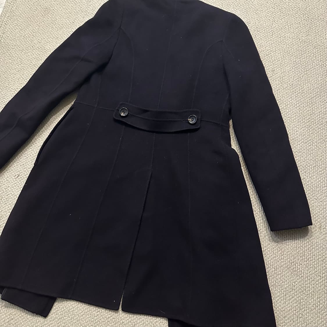 시스템 SYSTEM 더블브레스트 울 코트  상품이미지10