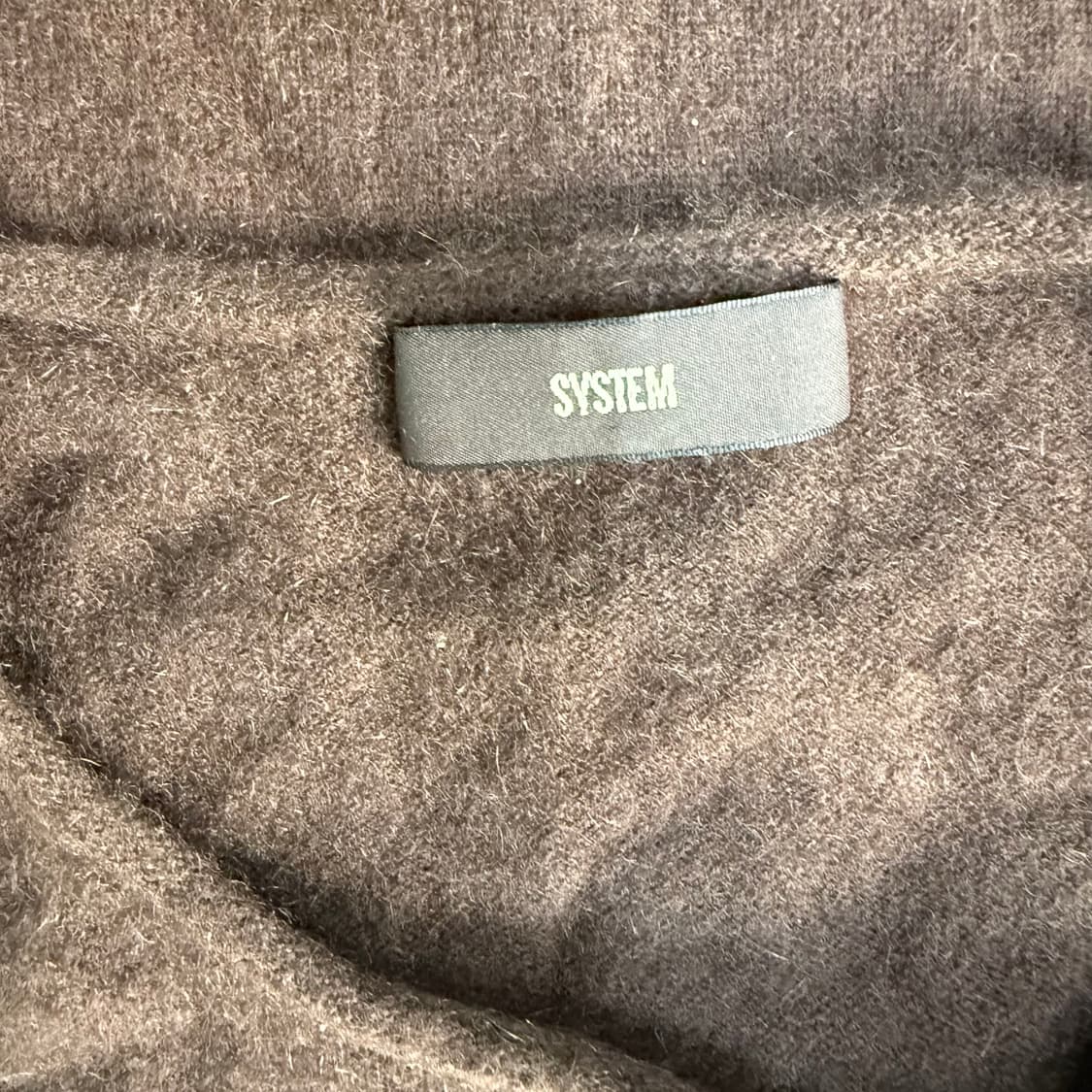 [90] 한섬 시스템 여성 캐시미어 반팔 니트 0108T1 상품이미지3