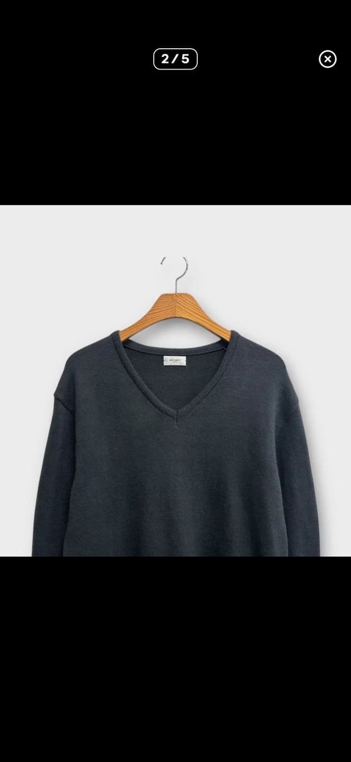Mr Grey 브이넥 그레이 니트 L 상품이미지2