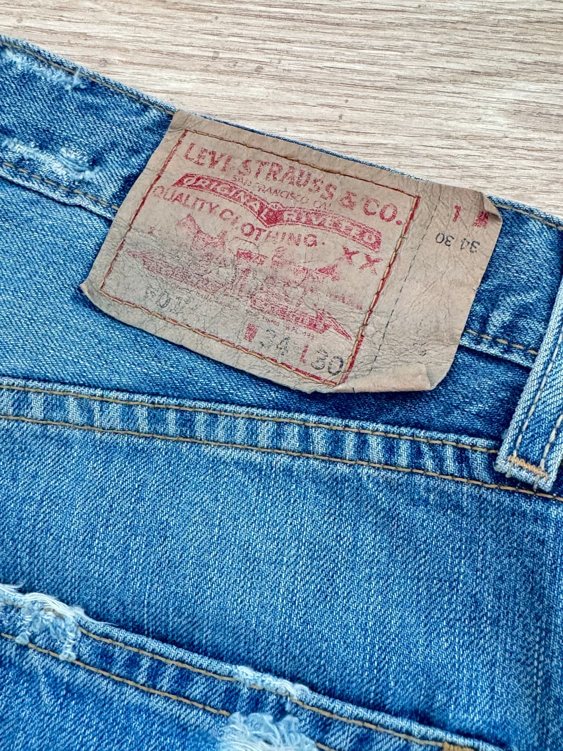 빈티지 리바이스 501 상품이미지2