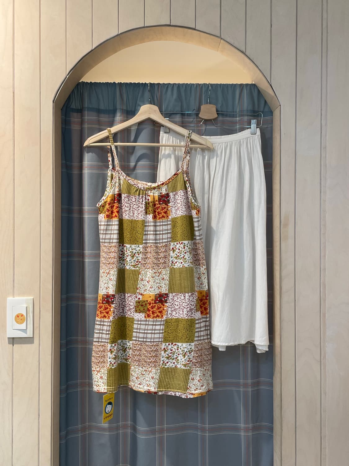 일본 하구미 패치워크원피스 상품이미지2