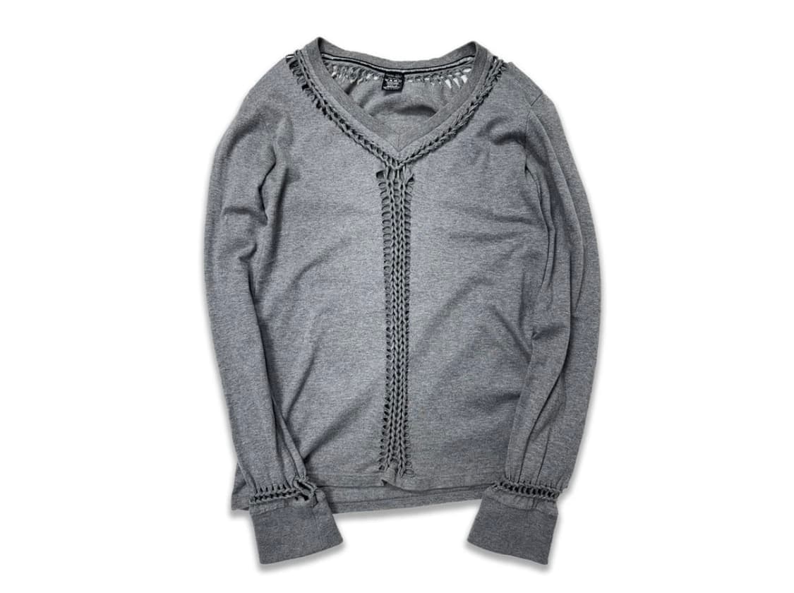 넘버나인 07AW 뜨개질 롱슬리브 상품이미지1