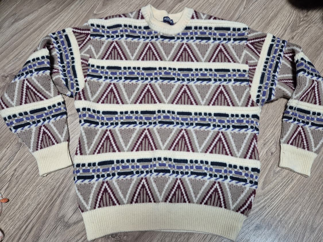 두툼한 울100 니트 xl 상품이미지3