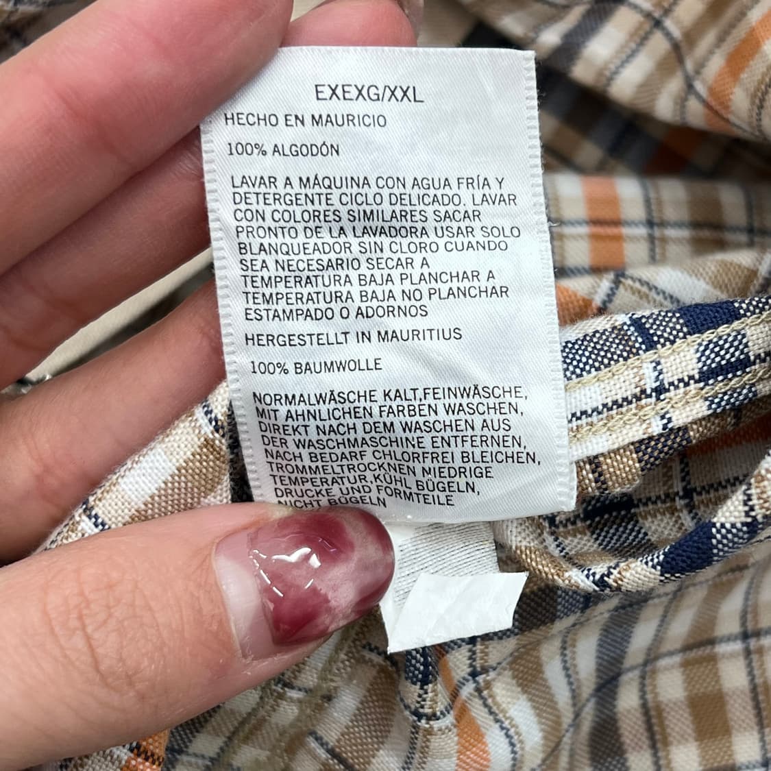 노티카 체크 셔츠 r2735 상품이미지7