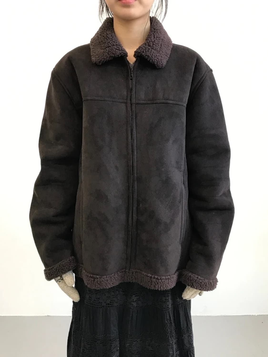 Nota Bene Shearling Style Boa Jacket 상품이미지2
