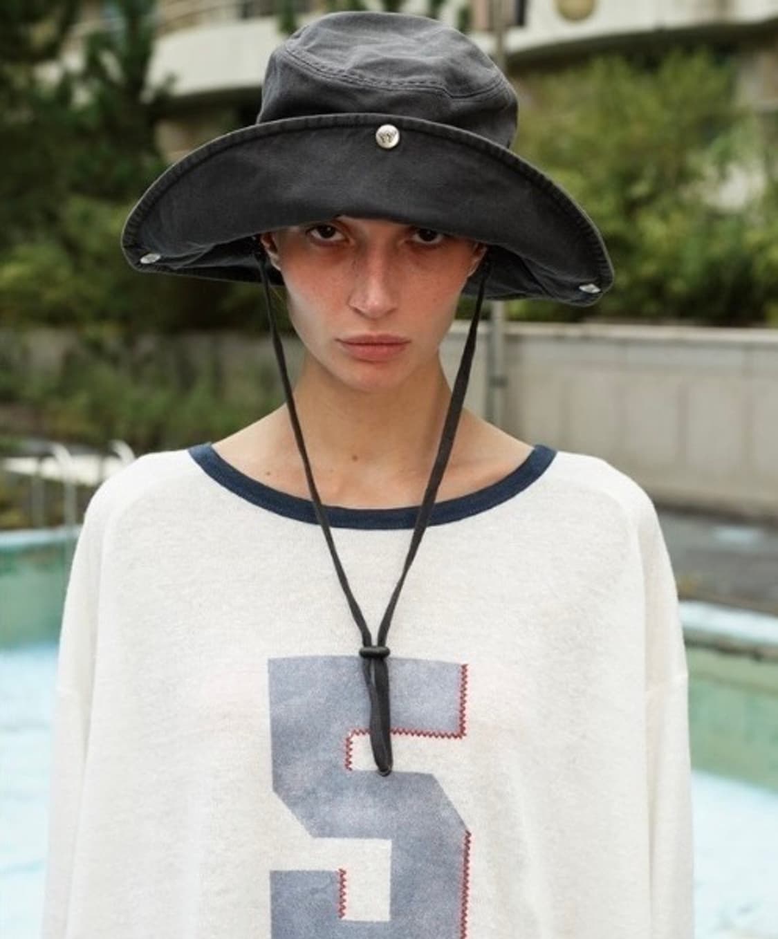 오픈와이와이 foldable wide brim hat 상품이미지1