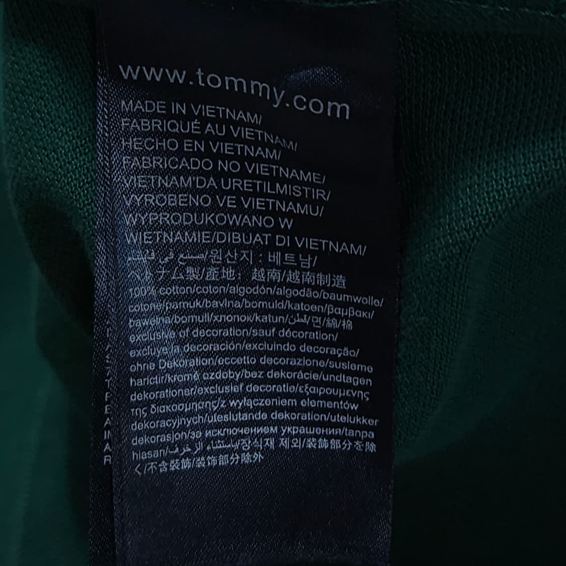 Tommy 타미 레귤러핏 반팔 카라티 100 상품이미지4