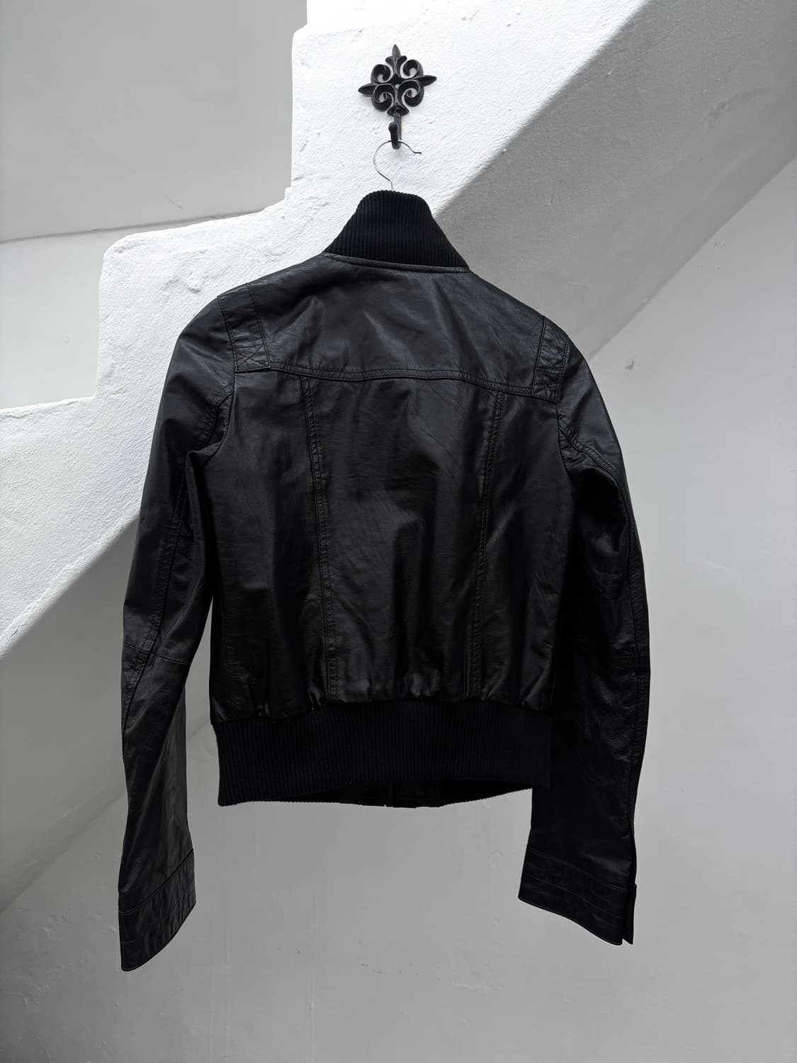 Tc surf high-neck leather jacket  상품이미지8