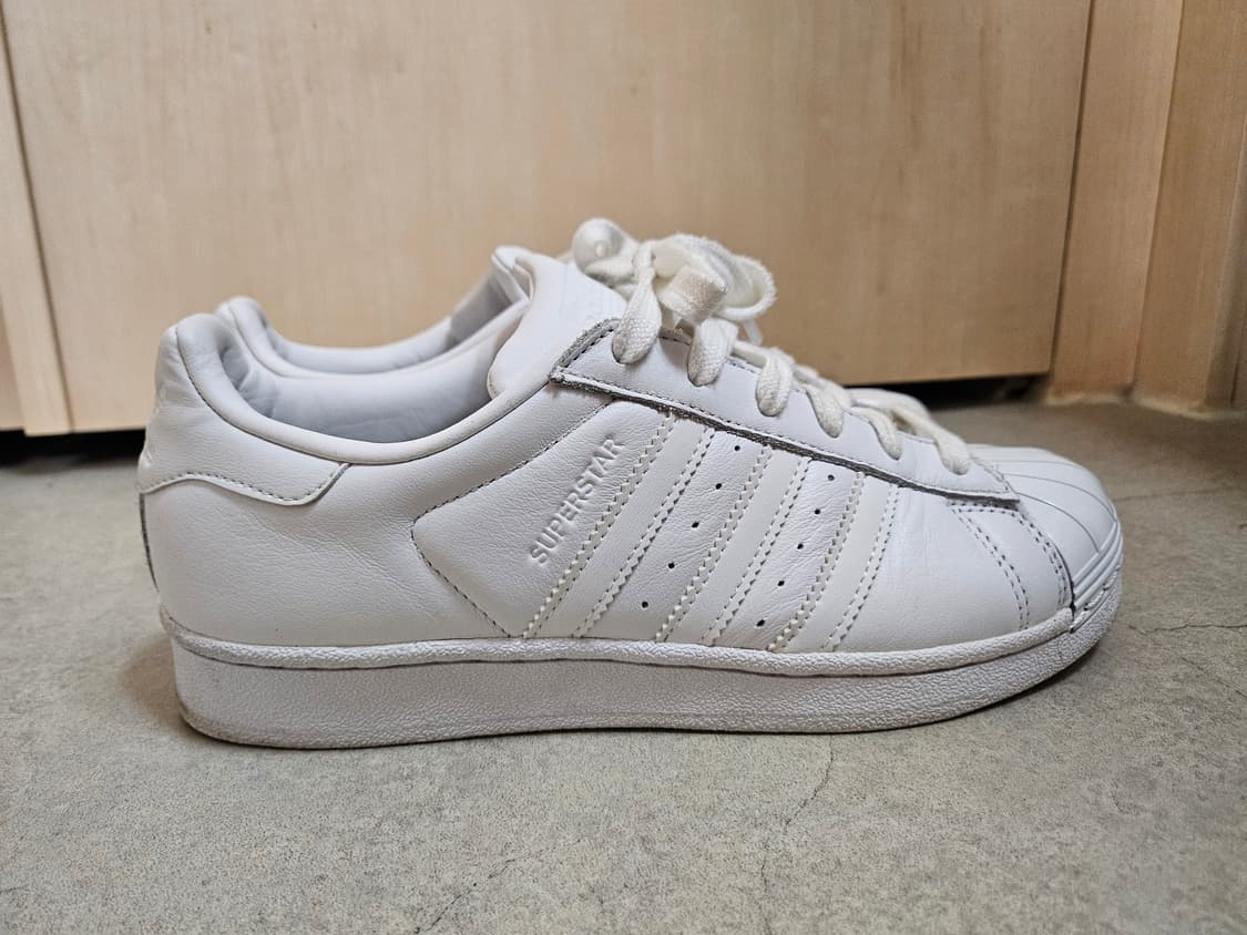 아디다스 슈퍼스타 흰색 230mm 상품이미지4