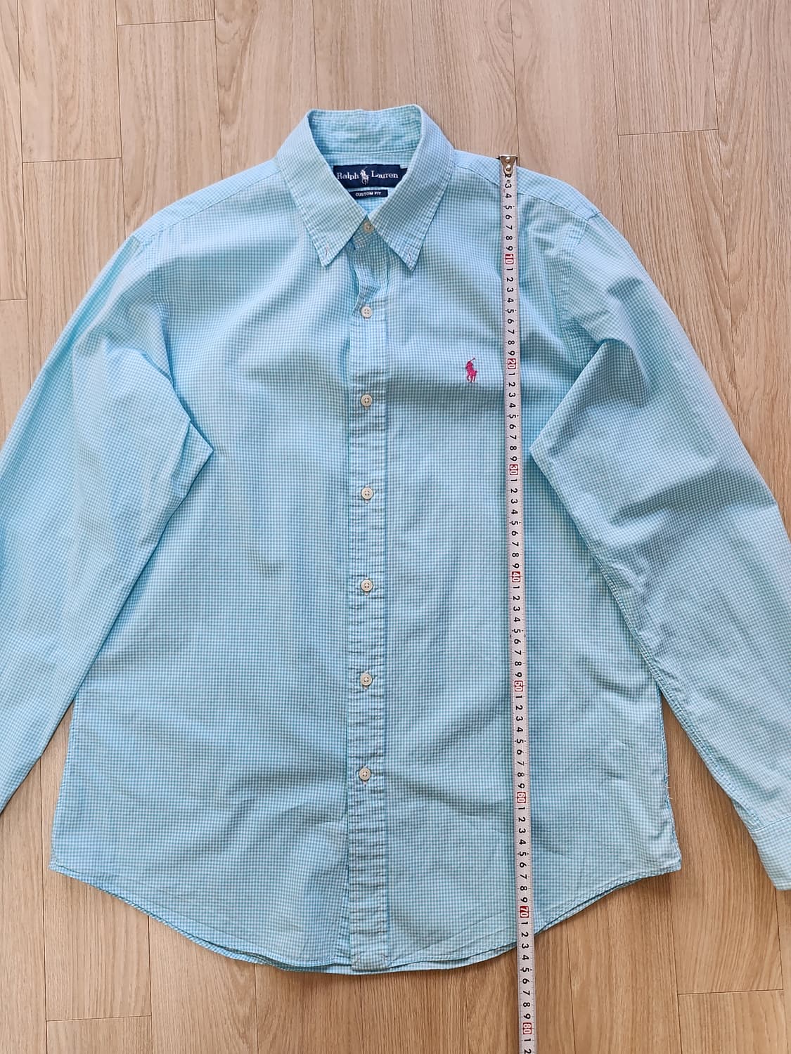 폴로랄프로렌 깅엄체크셔츠 (M 상품이미지6