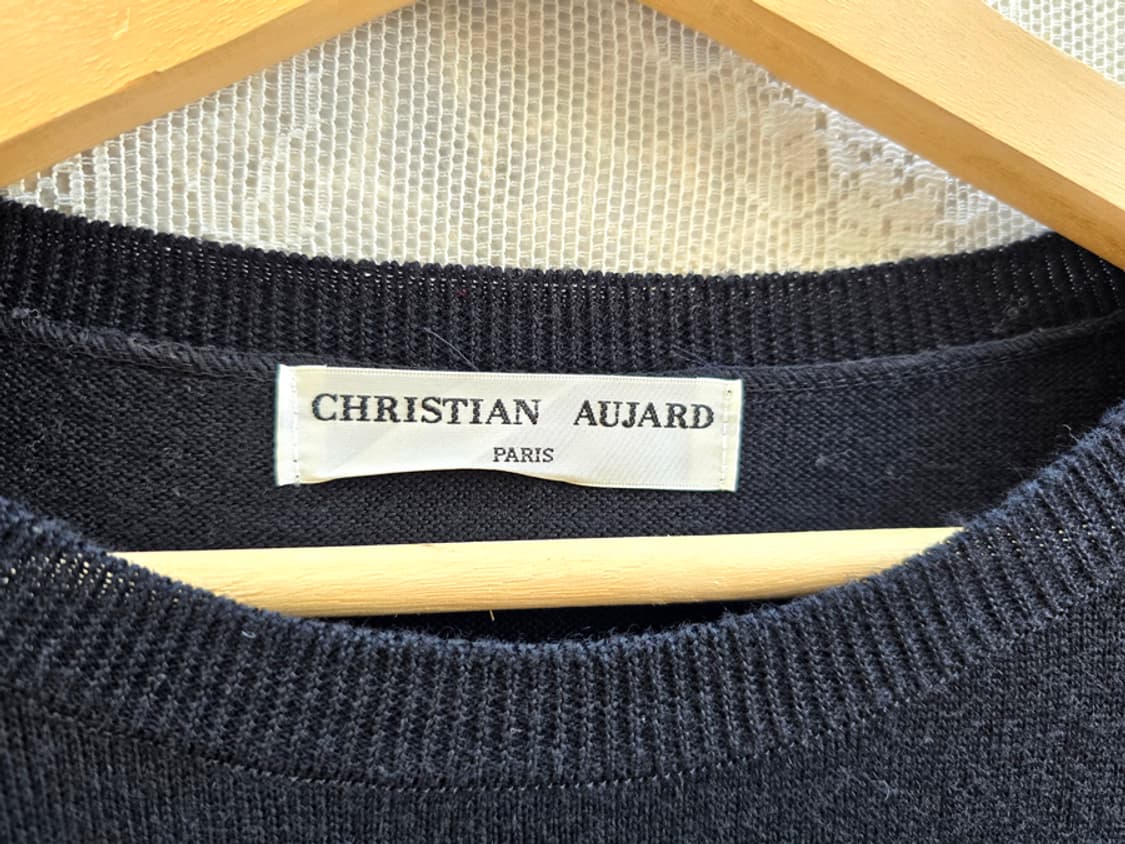 크리스찬 오자르  울 튜닉  (made in japan) 상품이미지5