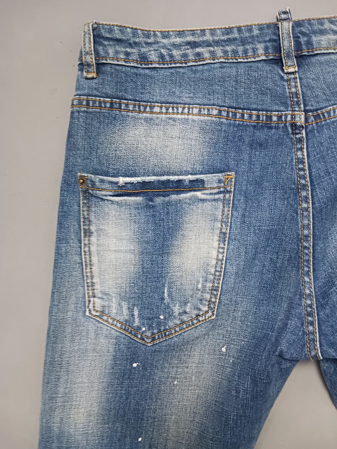 [30] 디스퀘어드2 백포켓로고 스트레이트진 청바지 상품이미지8