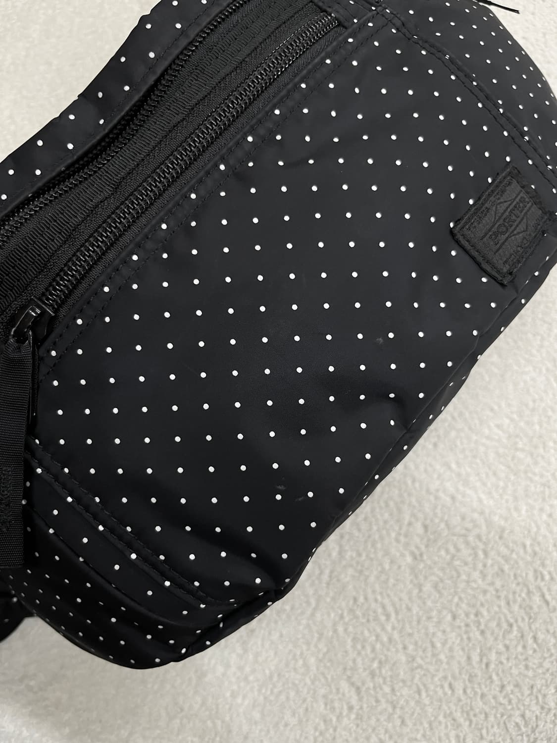 Porter 포터 도트 웨이스트백 블랙 상품이미지9